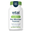 Hyperbiotics Vital Nutrients Pro Women Probiotics for Women ← Vaginal Probiotics for PH Balance TEN Oral Probiotic for Vaginal Health and Urinary Tract Health TEN 6 Targeted Strains Ø 30 Vegan Tablets