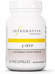 Terapéutica Integrativa 5-HTP - Suplemento que soporta un Perspectiva Saludable &amp; Descanso* - Vegan, sin lácteos &amp; sin gluten - 60 cápsulas (60 piezas)