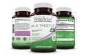 PURELY beneficioso Esteto de leche orgánica cápsulas, 50:1 Extracto de esteto de leche, Silybum Marianum 25000 mg Fuerza, Limpiador de hígado y soporte antioxidante, 120 cápsulas de veg, Vegan " No GMO