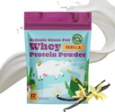 SunLife Organics Grass Fed Whey Protein Powder Vanilla  100% Orgánica Protein Powder para Hombres &amp; Mujeres, Naturalmente Endulzado con Cacao, Coconut Creamer y Stevia (16 Oz) 15 Serviciones