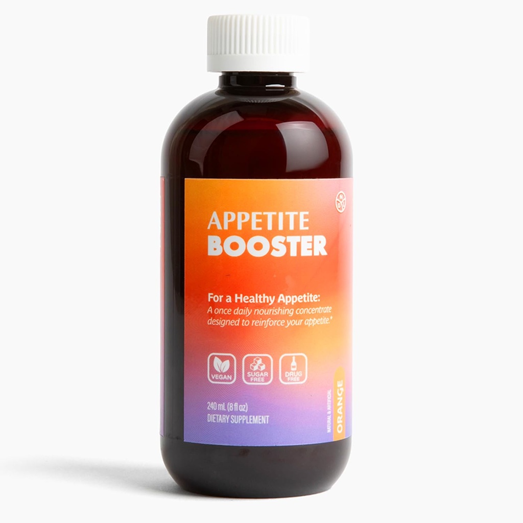 Appetite Booster Weight Gain Stimulant Supplement Eat More for Underweight Adults &amp; Kids 4+ Fortified with Vitamins B1,B2,B3,B5,B6,B12, Folic Acid, Iron, Zinc, Amino Acid, Flax Seed Oil