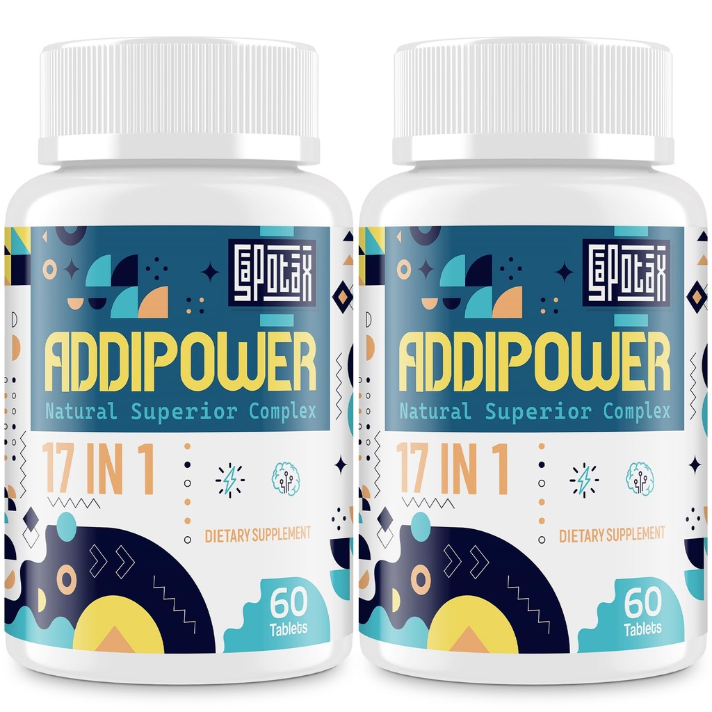 Suplemento cerebral 17-en-1 con extractos herbarios, vitaminas y ácidos aminoácidos (120 tablas)