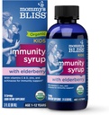 Mami's Bliss Organic Elderberry Syrup &amp; Immunity Boost With Vitamins, Prebiotics &amp; Echinacea for Kids &amp; Adults 1 yr+, 3 Fl Oz