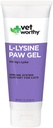 Vet Worthy Lysine Paw Gel Aid for Cat - Cat Paw Gel to Support The Immune System and General Health - Cat Supplement with Amino Acid L-Lysine- Salmon Flavor Gel, 3oz