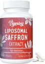Suplementos de Saffron - 100% Puro extracto de Saffron 88,5 mg, Absorción Máxima, Mejor Biodisponibilidad, Suplementos Liposómicos para Mood, Focus & Vision - 60 cápsulas Vegan, Made in USA