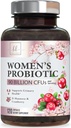 Probióticos para Mujeres Apoyo a la Salud Digestiva - 90 Billones Probiótico de Mujeres CFU, 16 Strains, Arándano, Probiótico Vaginal con Prebióticos, PH, Immune, Urinary, " Apoyo a la Salud Femenina, 120 cápsulas