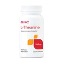 GNC L-Theanine 200mg, promueve la relajación, 60 cápsulas