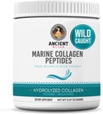 Antiguo Bliss Wild-Caught Marine Fish Collagen Peptides Powder, Flavorless Collagen Protein Suplemento con Tipo 1, No Gluten-Free, Amino Acid Suplemento para la piel, el pelo y las uñas, 15.87 Oz
