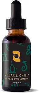 Redmint Relax " Chill Herbal Tincture Silencio Natural Mood Support and Calmness Herbal Supplement for Women Wellness  Rooted in Ancient TCM Wisdom with Xiao Yao San to Promote Relaxation " Peace sometida 30 ml