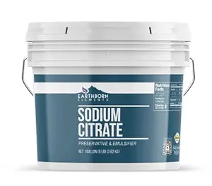 Elementos terrestres Citrato de sodio (1 Gallon), conservativo, emulsionante