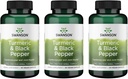 Swanson Premium- Turmeric &amp; Black Pepper - Antioxidante, Digestión & Joint Support - 90 Veg Caps (3 Pack)