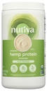 Nutiva Orgánica de cáñamo con cáñamo crudo predestinado Proteína, Peak Protein, 16 Oz, USDA Organic, Non-GMO, Whole 30 Aprobado, Vegan, Gluten-Free " Keto, Plant Protein with Essential Amino Acids