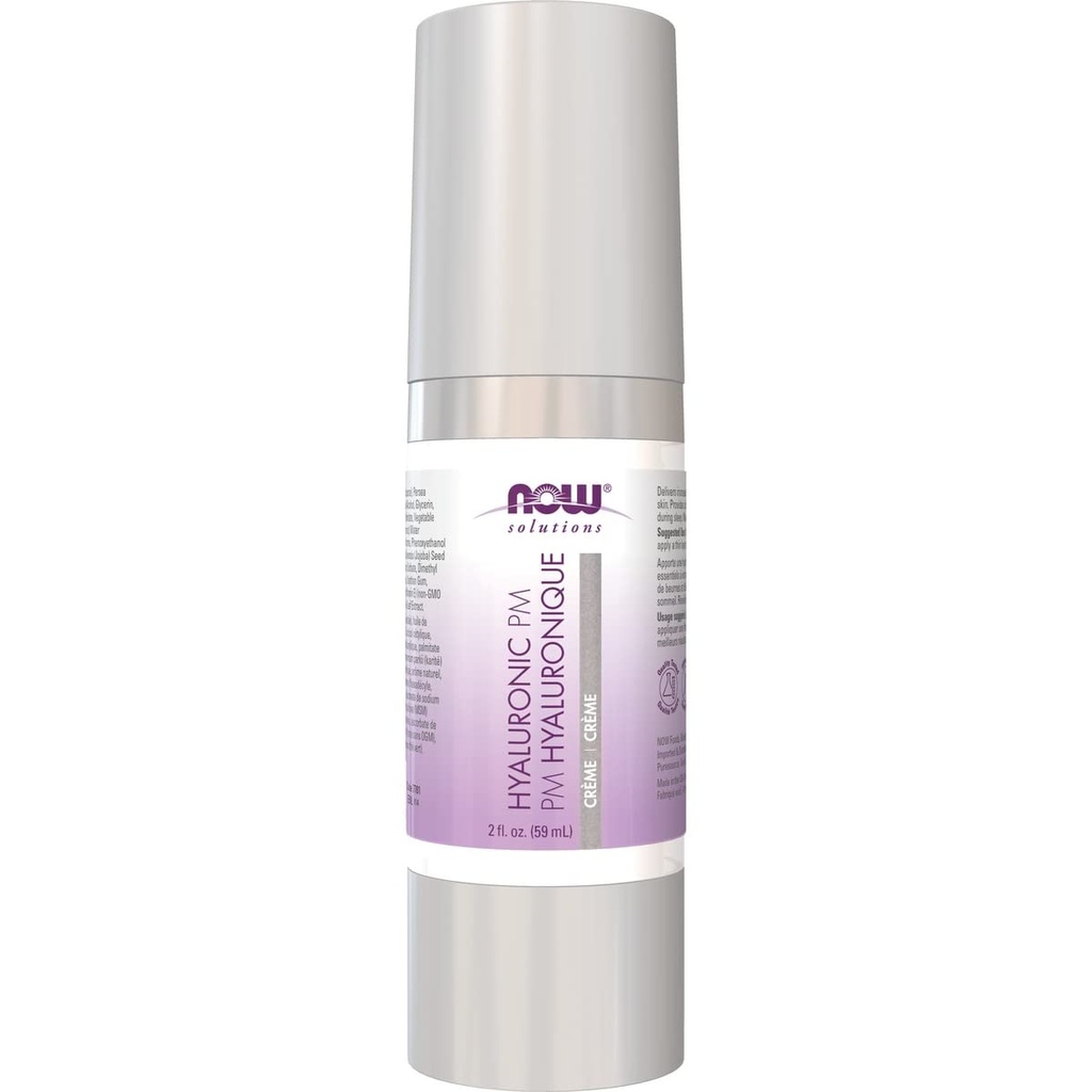 Ahora Foods Solutions, Hyaluronic Acid PM Creme, 2 fl oz (59 ml)