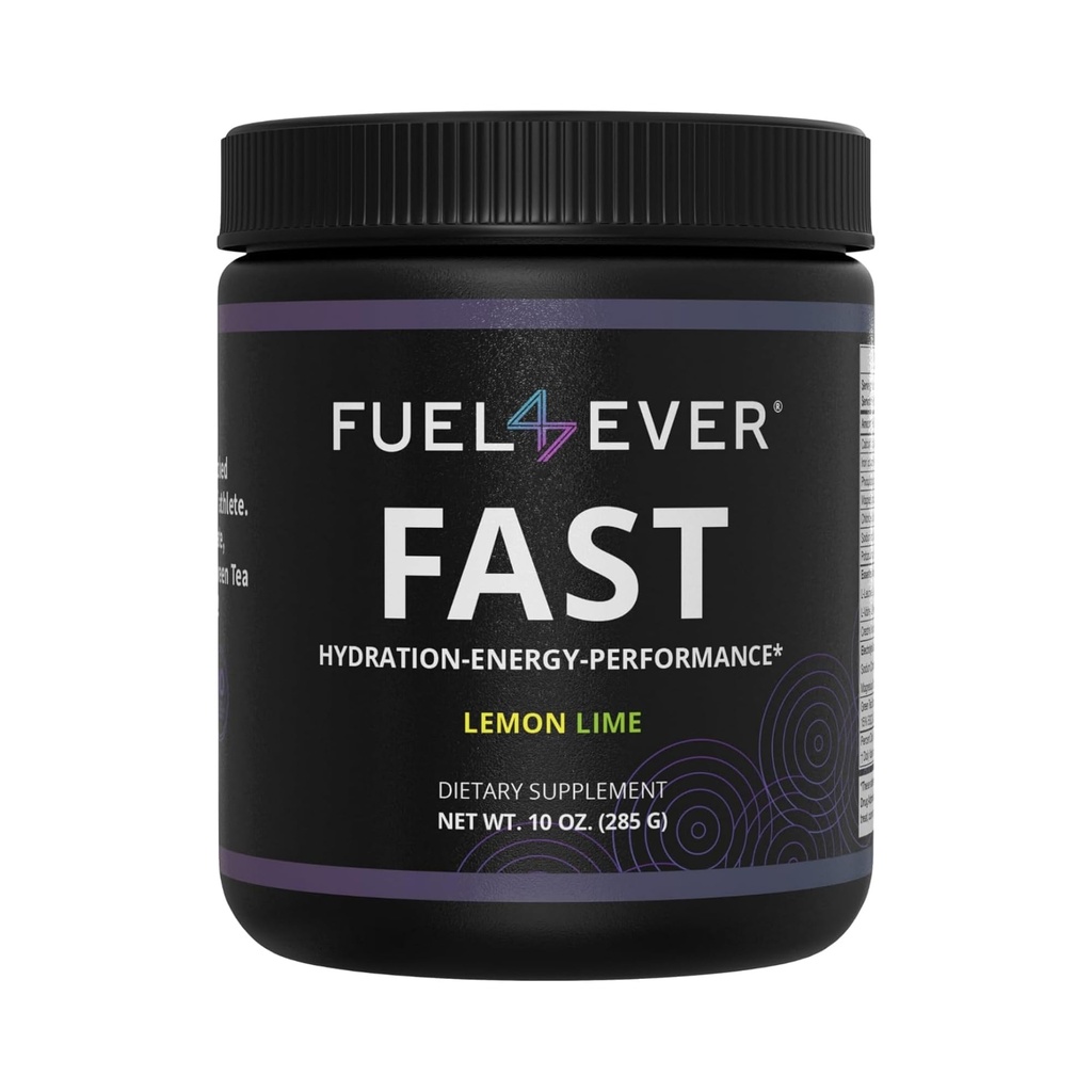 Combustible 4 Siempre Fasting Electrolyte Powder  durable with Creatine, Essential Amino Acids & Green Tea Extract ← No Sugar, No Artificial Sweeteners or Ingredients ← Lemon Lime Flavor 30 Servings