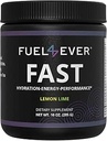 Combustible 4 Siempre Fasting Electrolyte Powder  durable with Creatine, Essential Amino Acids & Green Tea Extract ← No Sugar, No Artificial Sweeteners or Ingredients ← Lemon Lime Flavor 30 Servings