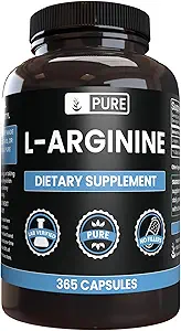 Ingredientes originales puros L-Arginina (730 capsules) No hay magnesio o rifles de arroz, siempre puros, lab verificados