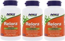 Ahora Foods Relora 300 mg, Veg-capsules, 120-Count (Pack of 3)