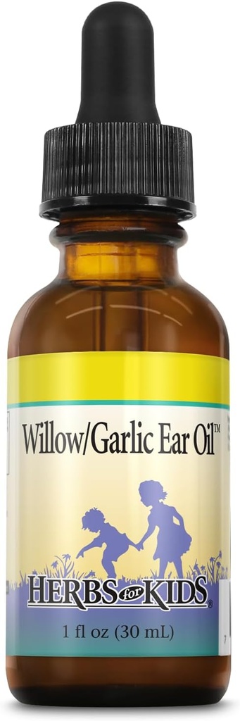 Herbs for Kids Willow/Garlic Ear Oil, Unscented (Btl-Glass)
