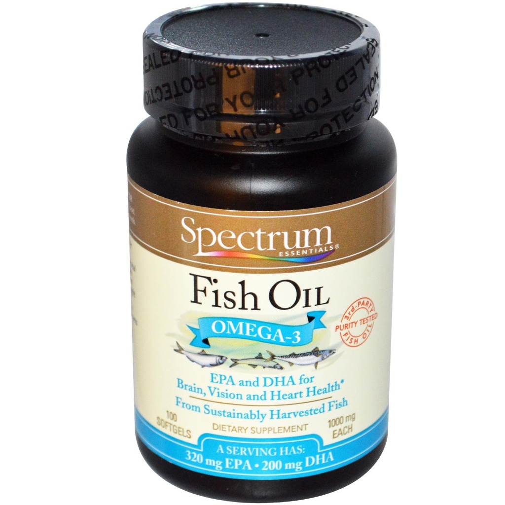 SPECTRUM ESSENTIALS Fish Oil Omega 3, 5 libras