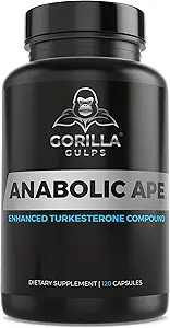 Gorilla Gulps ← Anabólico Ape – Turcosterona Mejorada Compound ¦ Turkesterone, Creatinol-O-Phosphate, Ashwagandha, Bioperine Silencio Lab Tested Silencio 120 Vegan Capsules Silencio Max Strength