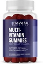 Gummies multivitamina para adultos - Gummy diario con vitamina C, D y zinc para hombres y mujeres - 60 cuenta - GLP-1 Apoyo nutricional para la salud y el bienestar óptimos - 1 mes de suministro, sabor mixto de bayas