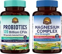 Vitalitown Probiotic + Magnesium Bundle (Pack of 2) Silencio Probiotics 120 Billion (Item 1) & 6-in-1 Magnesium Complex (Item 2) ← Gut, Bone, Muscle, Sleep Health TEN Vegan TEN 30 Capsules &amp; 120 Capsules