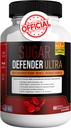 Procurador de Azúcar Ultra - Fórmula avanzada con vitaminas, minerales, hoja de Banaba y más - 60 cápsulas, vegano, no transgénico, libre de gluten (1)