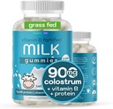 Colostrum Gummies for Kids Adults Elderly ← Colostrum Milk Protein Gummies with Vitamin B Complex ← Sugar Free 60 ct