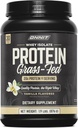 ONNIT Grass Fed Whey Isolate Protein Powder, Vanilla Flavor, Whey Protein Powder Suplemento dietético para apoyar la ganancia del músculo y recuperación del entrenamiento, 30 Serviciones por Tub, 30.7 oz