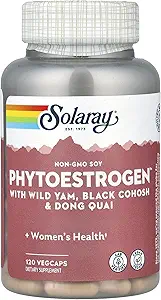 Solaray Phytoestrogen Suplemento, 120 Conde
