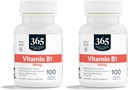 365 by Whole Foods Market, Vitamin B1 100Mg, 100 Tablets (Pack of 2)
