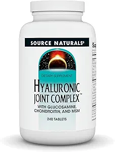 Fuente Naturales Complejo Conjunto Hialurónico con Glucosamina, Condroitina &amp; MSM Extra Strength - 240 Tablets