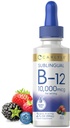 Carlyle Vitamin B12 Sublingual Liquid Drops | 10,000mcg | 2 fl oz | Vegetarian, Non-GMO, Gluten Free