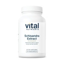 Nutrientes vitales - Extracto de Schisandra - Soporte para vida, inmune, energía y resistencia - 90 cápsulas vegetarianas por botella - 1000 mg