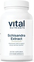Nutrientes vitales - Extracto de Schisandra - Soporte para vida, inmune, energía y resistencia - 90 cápsulas vegetarianas por botella - 1000 mg