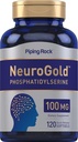 Piping Rock Phosphatidylserine 100mg ← 120 Softgel Capsules  NeuroGold Suplemento Silencio No Gluten Free
