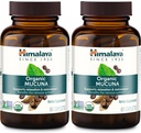 Himalaya Suplemento Herbal de Mucuna Orgánica, Apoyo Relajación, Relieve de Tensión, Función Cerebro, No GMO, USDA Orgánica, Vegana, Gluten Gratis, 600 mg, 60 Plant-Caplets, 2 Pack, 120 Day Supply