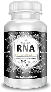 ACTIF RNA Extra Strength 1000 Mg, suplemento de ARN con memoria y soporte de inmunológico, 60 cápsulas