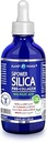 SiPower Silica Vegan Collagen, Suplemento Drops-Liquid Mineral Orthosilicic Acid (CH-OSA) + Fulvic Acid. Booster natural de colágeno para juntas, huesos, cabello, piel, uñas, inmune &amp; salud digestiva-4oz