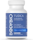 BodyBio TUDCA - Suplemento ácido Tauroursodeoxycholic - Soporte Bile Flow, Fat Metabolism &amp; Liver Detox