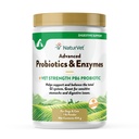 NaturVet – Advanced Probiotics & Enzymes - Plus Vet Strength PB6 Probiotic | Supports and Balances Pets with Sensitive Stomachs & Digestive Issues | for Dogs & Cats (1 lb)