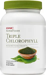GNC Superfoods Triple Clorophyll, 90 Softgels