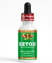 ZETOX ← Zeolite Detox for Kids and Adults ← Mejorado con Methyl Vitamin B12 y D3 ← Premium Grade Liquid Clinoptilolite Zeolite Drops ⋅ Supports Gentle Daily Detox, Energy, and Focus (60 Servings)