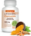 Liposomal Turmeric Curcumin 500mg - 60 Turmeric Curcumin Suplementos cápsulas