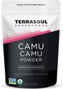 Terrasoul Superfoods Organic Camu Camu Powder, 7 Oz (2 Pack) - Raw TEN Vitamin C TENIDO Immune Support