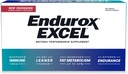 Pacific Health Endurox Excel Natural Performance Suplemento, Aumenta el Metabolismo & construye resistencia con Ciwujia (Ginseng) Root - 60 caps