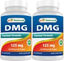 Mejores Naturales DMG 125 mg 120 cápsulas (120 Conde (Pack de 2))