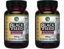 Amazing Herbs Premium Black Seed Oil Capsules - Gluten Free, Non GMO, Cold Pressed Nigella Sativa Aids in Digestive Health, Immune Support- 90 Count, (Pack of 2)