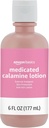 Basics Medicated Calamine Anti-Itch Lotion, Analgesic Skin Protectant, 6 Fluid Ounce, 1-Pack (antes Solimo) (Nueva Fórmula)