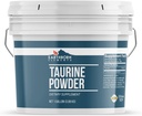 Elementos tercos Taurine Powder 1 Gallon Bucket, Suplemento dietético, No Aditivos
